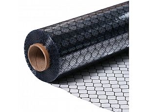 Anti Static ESD Transparent PVC Carbon Printed Grid Curtain